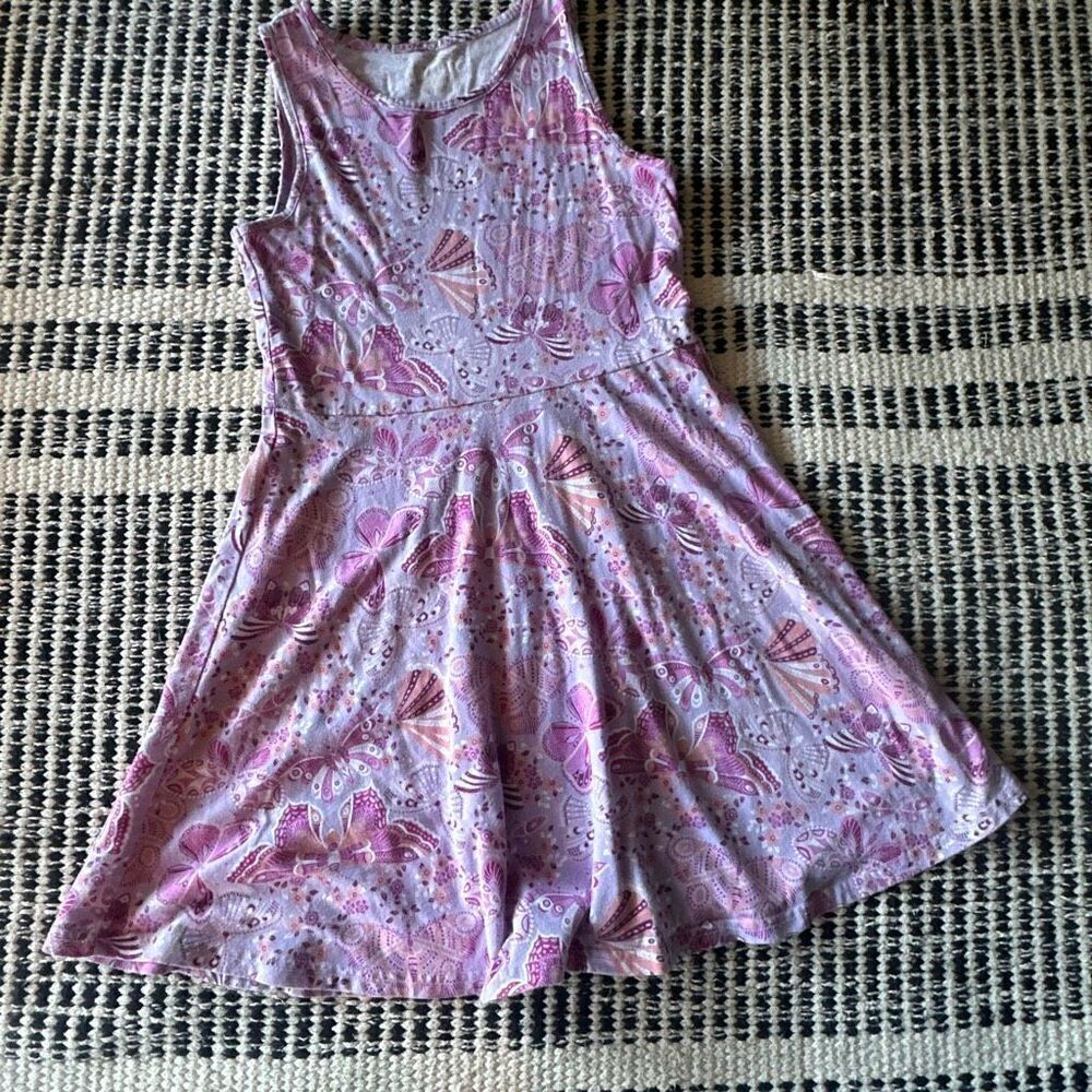 Children’s place size Medium 7/8 Girls butterfly print dress